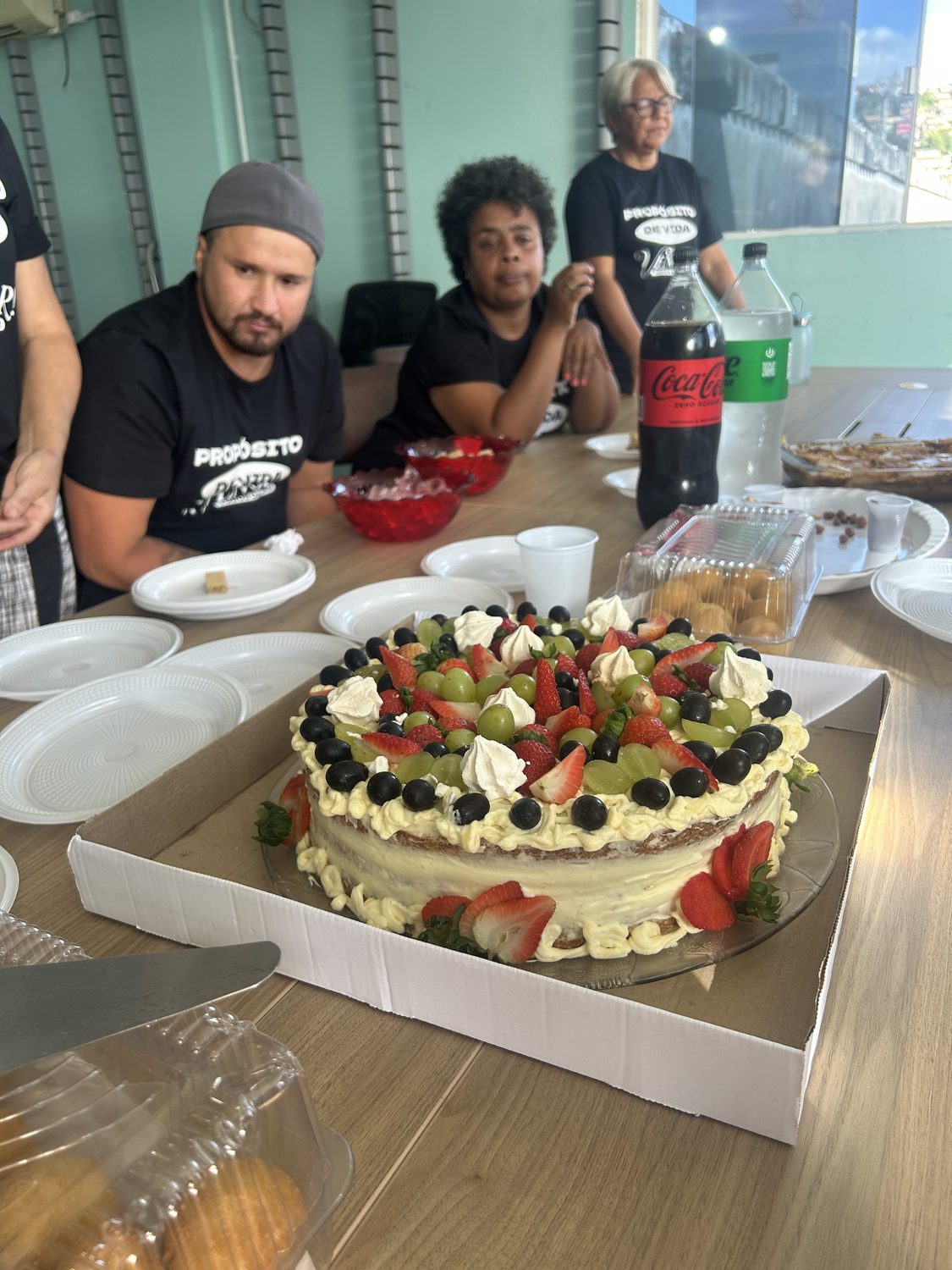 Bolo de celebração de formatura da turma